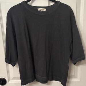 Madewell Charcoal Short Sleeve Tee
